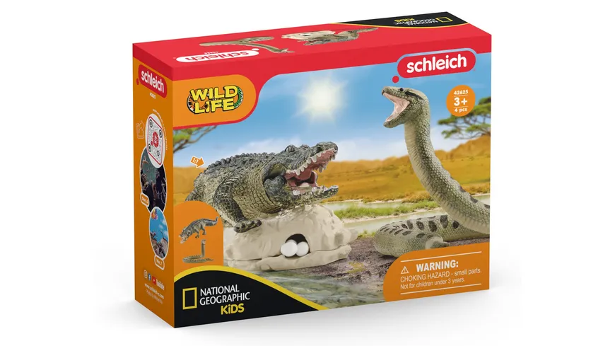 Schleich 42625 - Wild Life - Gefahr im Sumpf
