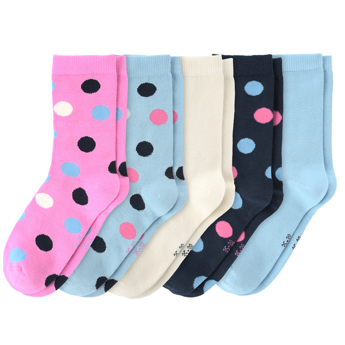 5 Paar Mädchen Socken im Set