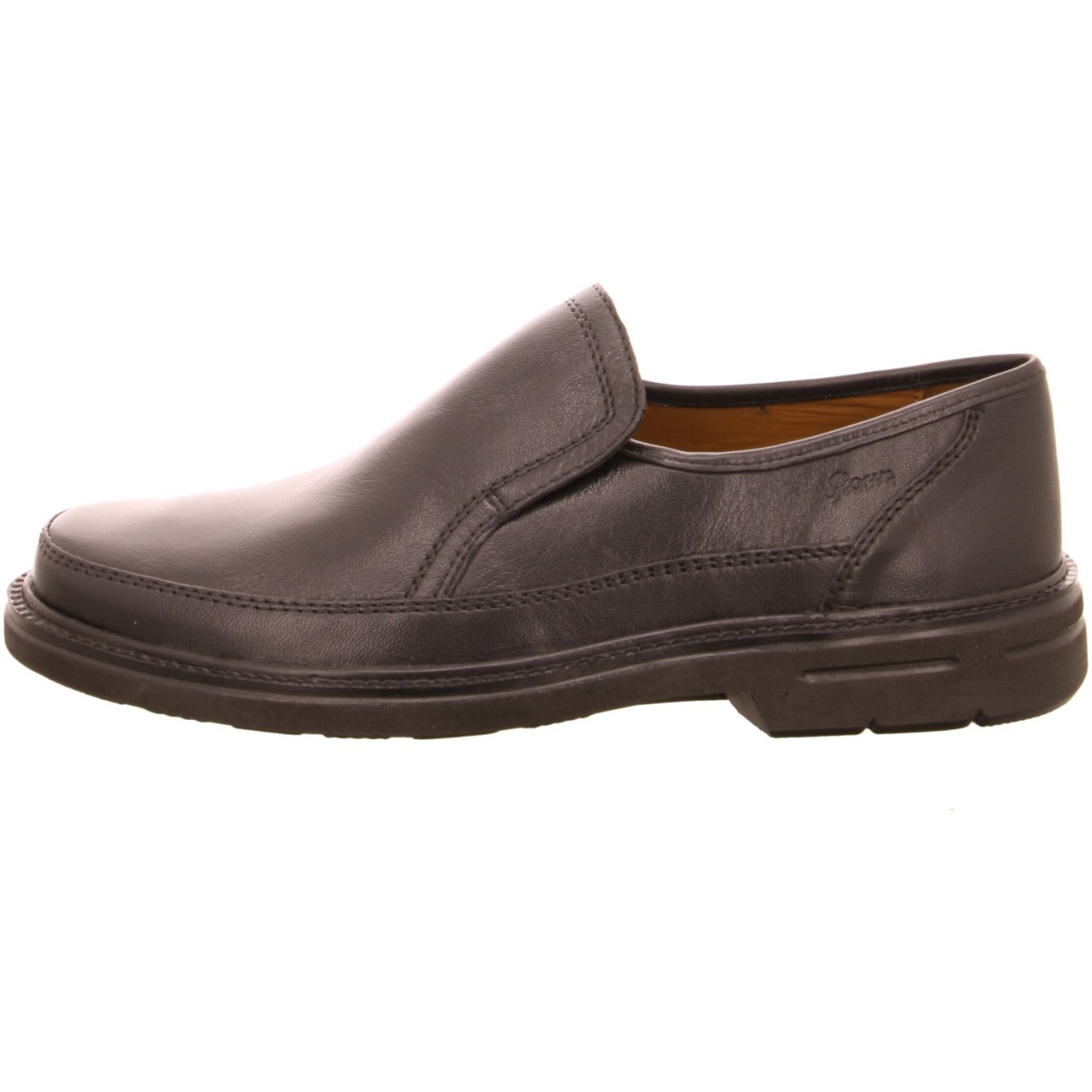SIOUX Klassische Slipper schwarz