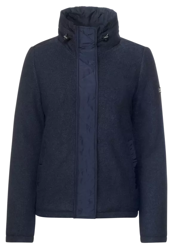 CECIL Jacke im Materialmix