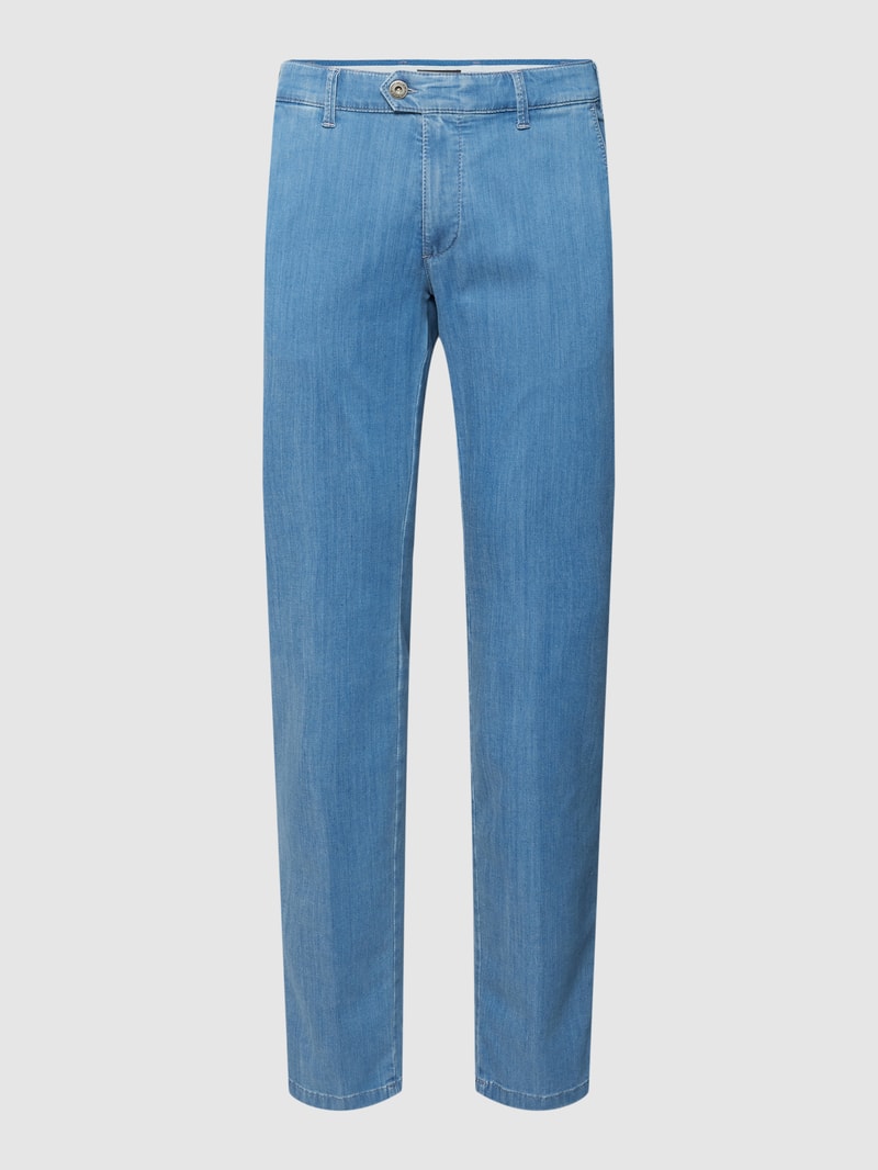 Jeans im 5-Pocket-Design Modell 'John' in hellblau