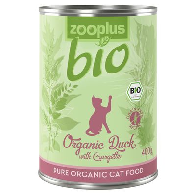 zooplus Bio Ente mit Bio Zucchini