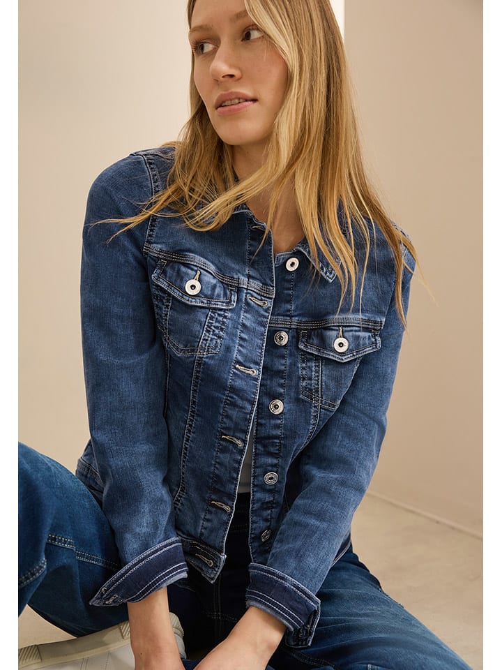 Cecil Jeansjacke in Dunkelblau günstig kaufen