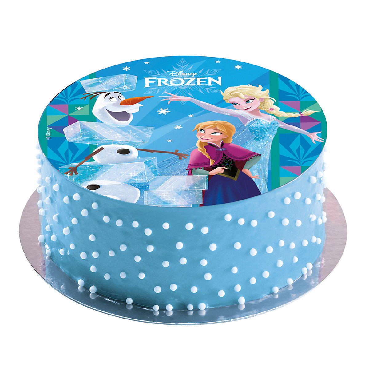 Essbare Tortenaufleger   Frozen II Elsa, Anna, Olaf 20cm
