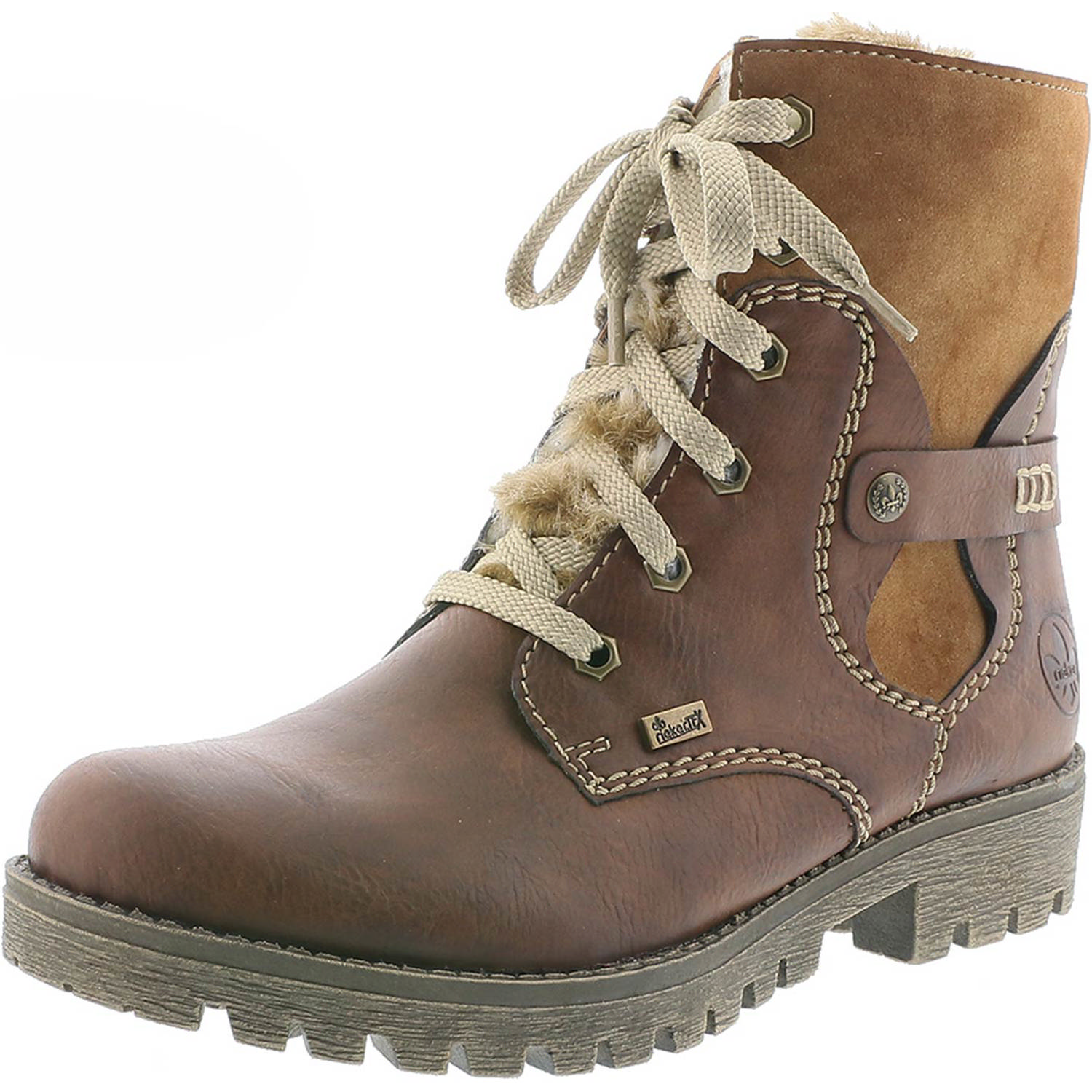 Rieker 785G1, Winterstiefel, Damen, Braun (Reh)