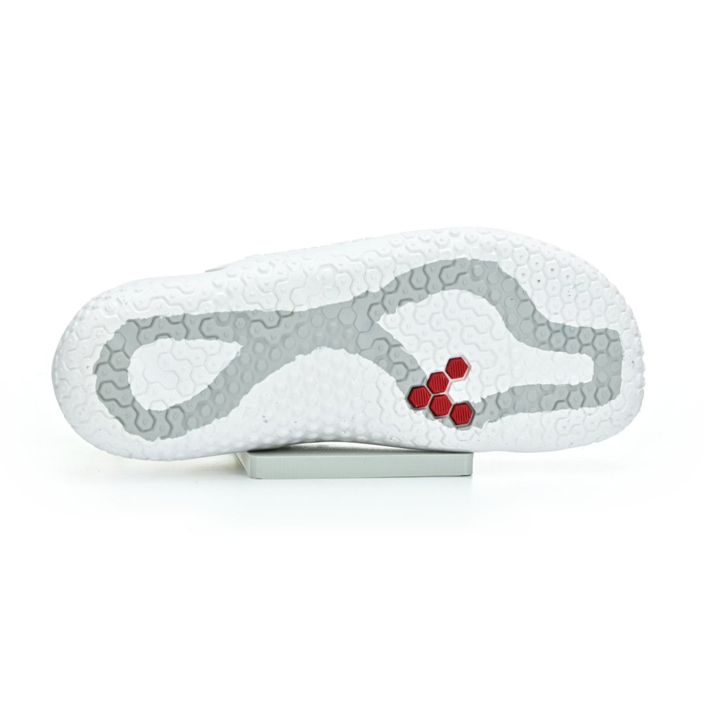 Vivobarefoot Motus Strength L Bright White/Grey Barfußsneakers