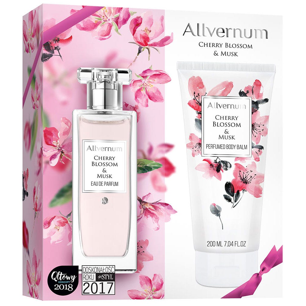 Allvernum Cherry Blossom & Musk+ Parfümierte Bodylotion Set