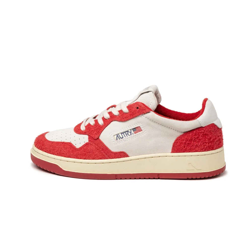Autry Medalist W Suede Long AULWSH01 / rot