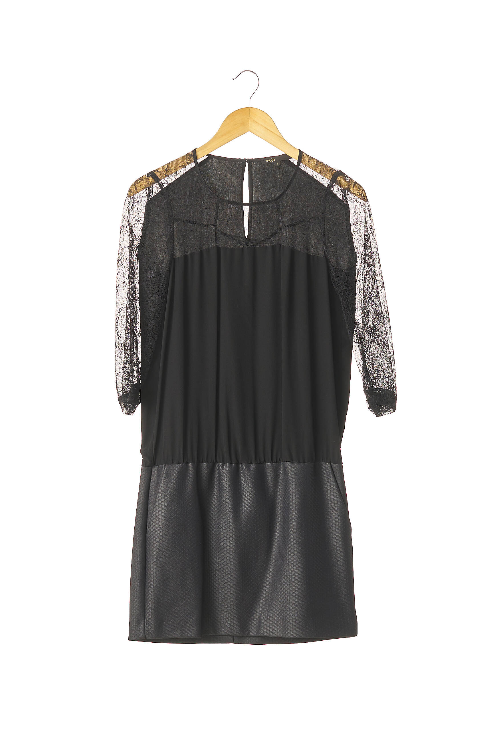 Maje Robes Courtes Femme couleur noir