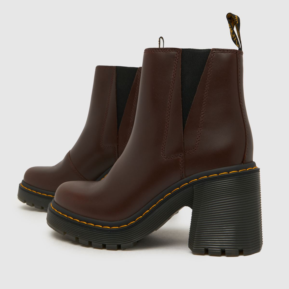 Dr. Martens Spence sarkú csizma sötétbarna színben