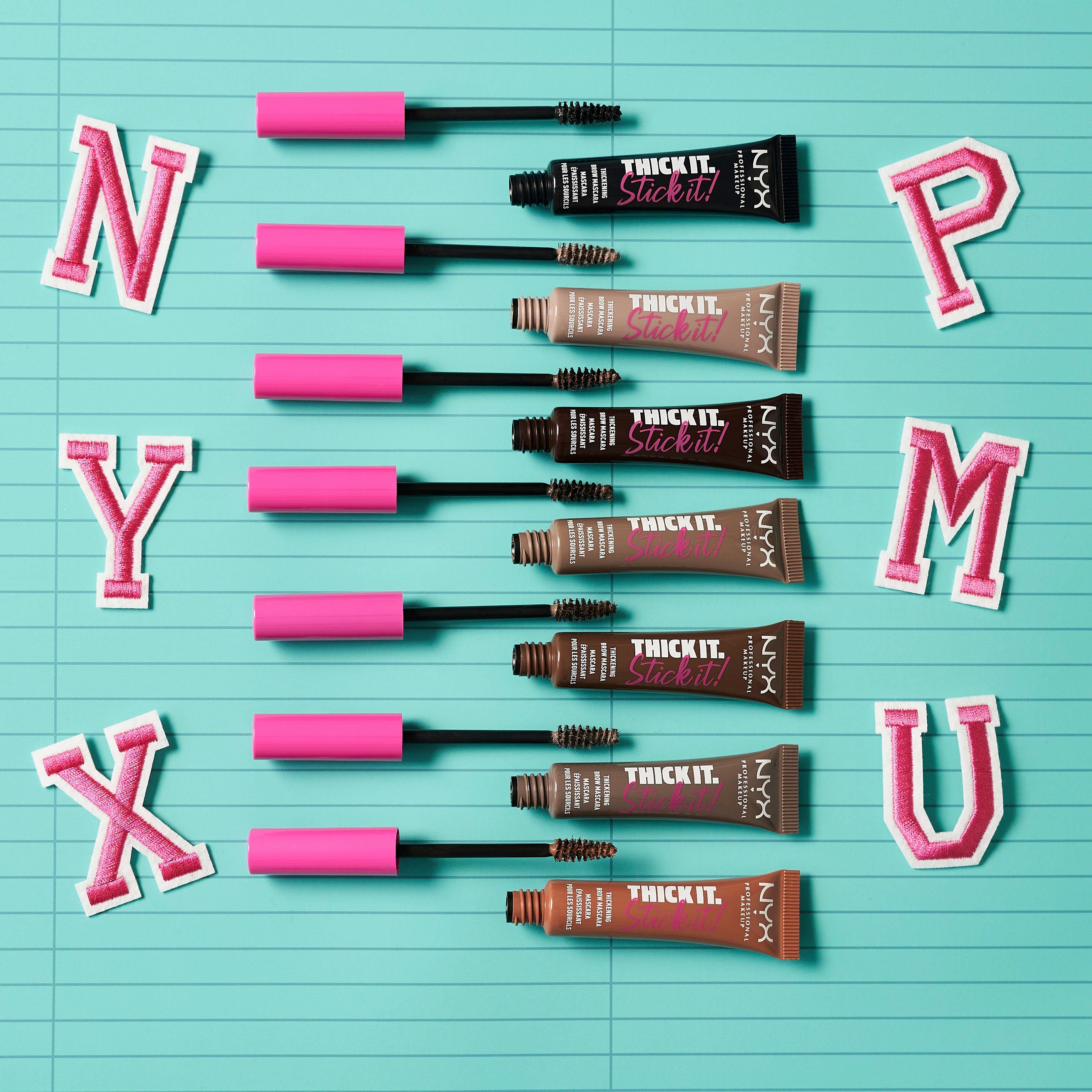 NYX Augenbrauen-Kosmetika Professional Makeup Brow Mascara
