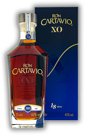 Cartavio XO 18 Anos Cartavio XO 18 Anos Cartavio XO ist das vortreffliche Ergebnis von 80 Jahren Sachkenntnis und Erfahrung in der Rumherstellung. Alter 18 J. - 0,7	 Liter - Vol 40%