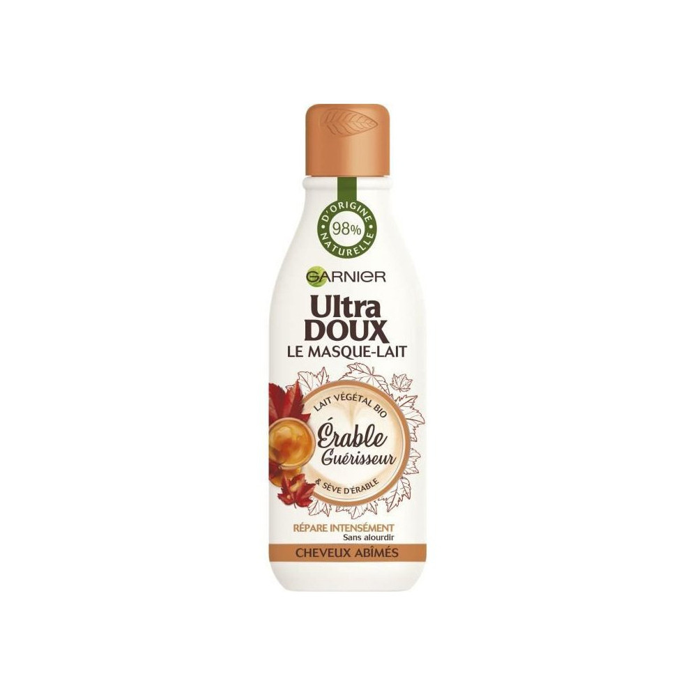 Garnier Masque Lait Erable Guérisseur Ultra Doux 250ml Soin des cheveux