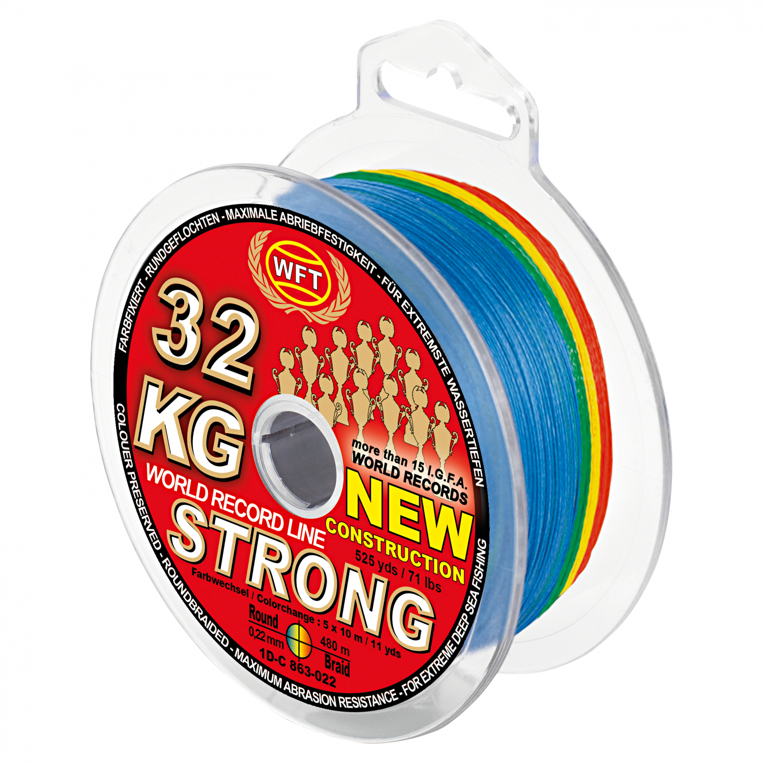 WFT Angelschnur KG Strong Exact