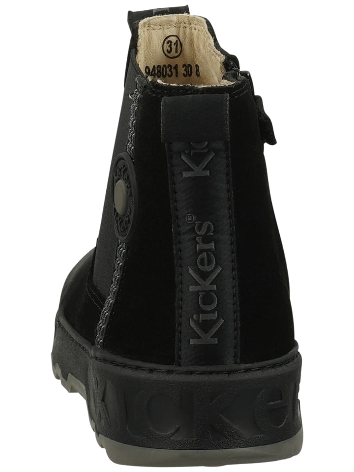 Kickers Stiefelette in Schwarz günstig kaufen
