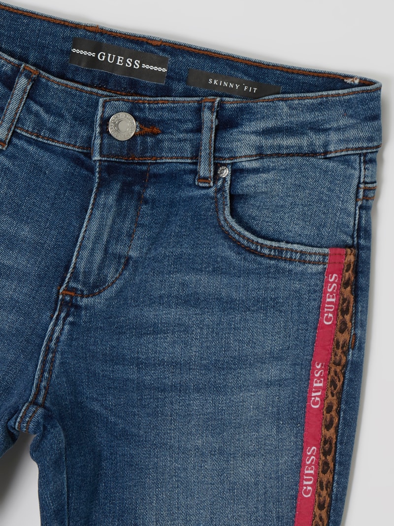 Skinny Fit Jeans mit Stretch-Anteil in jeans