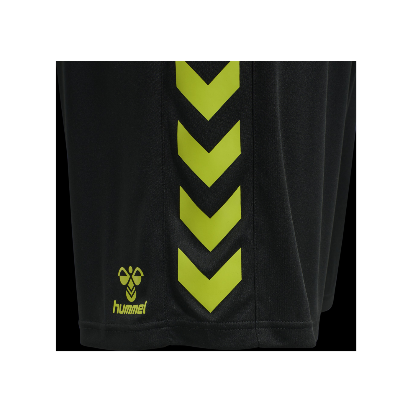 Hummel hmlCORE XK Poly Short Schwarz Grün F2096