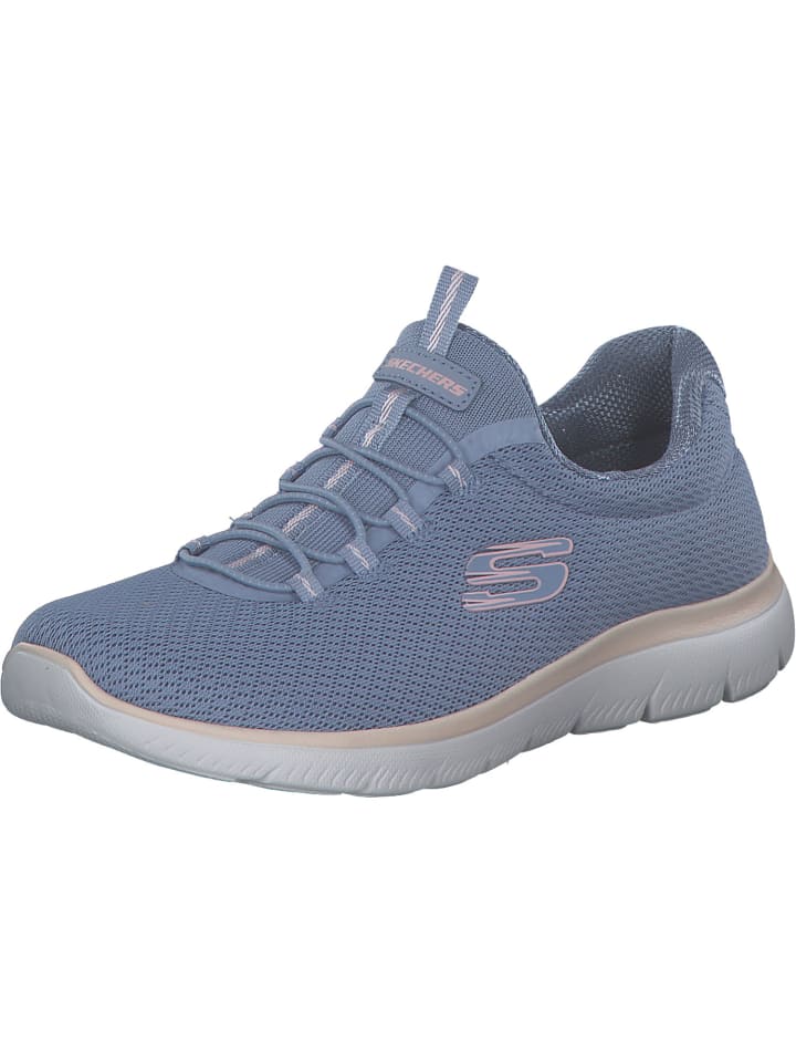 Skechers Schnürschuhe in Blau günstig kaufen