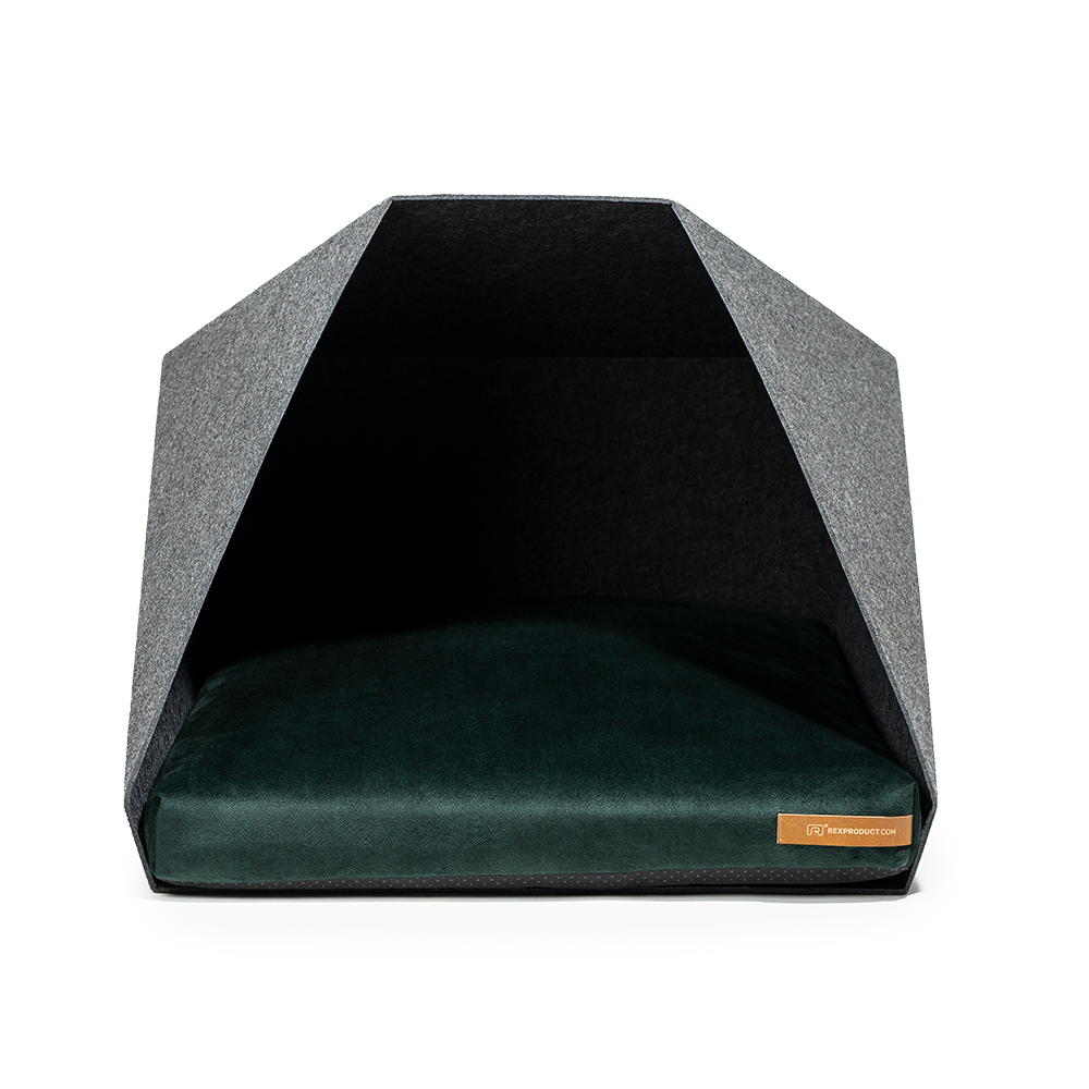 Rexproduct Hundehöhlen Rexproduct Home PetPocket dunkelgrau dunkelgrün
