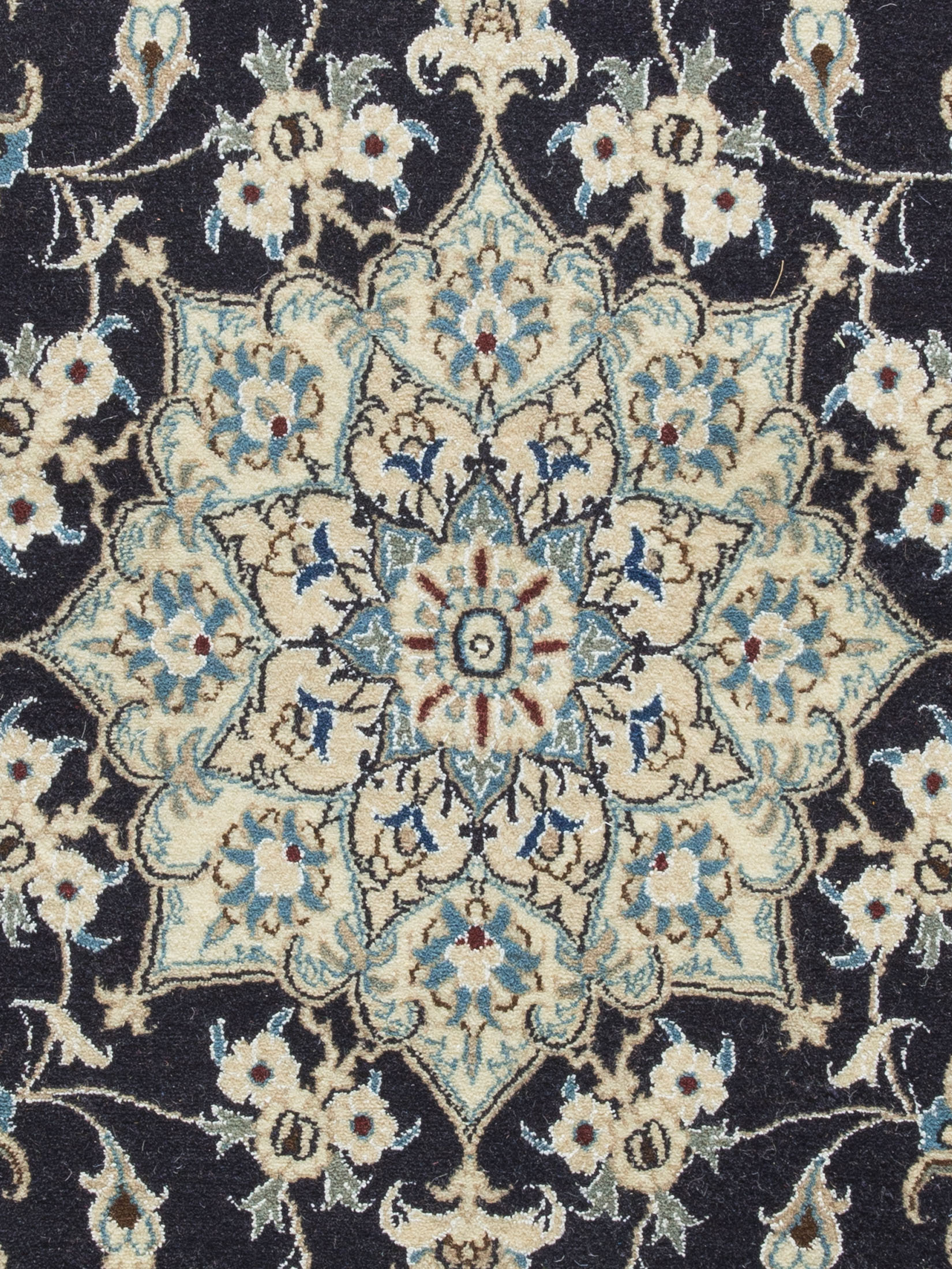 Kaschmar Nain 12 Lah ca. 162 x 235 cm, Unikat / Einzelstück