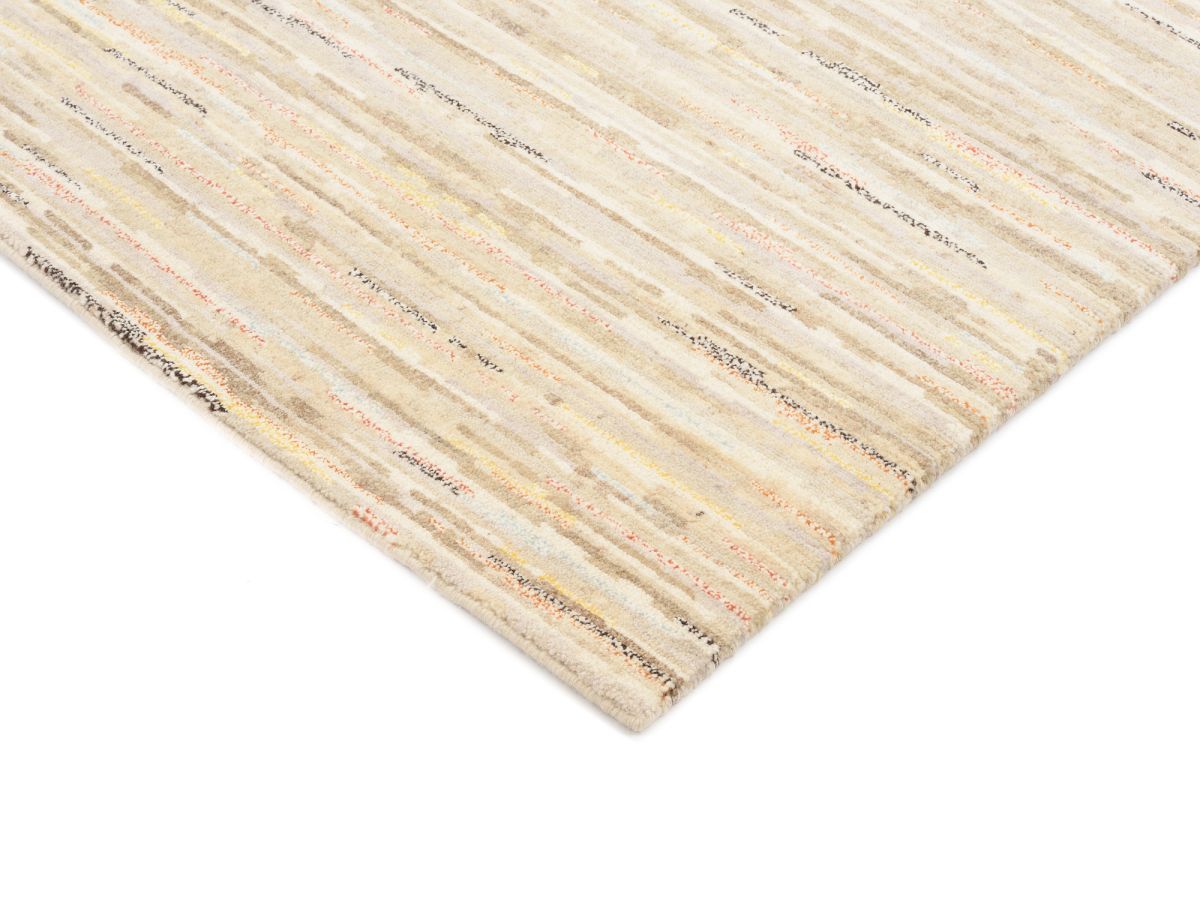 Teppich aus Nepal Himali Linea Beige 140 x 200 cm