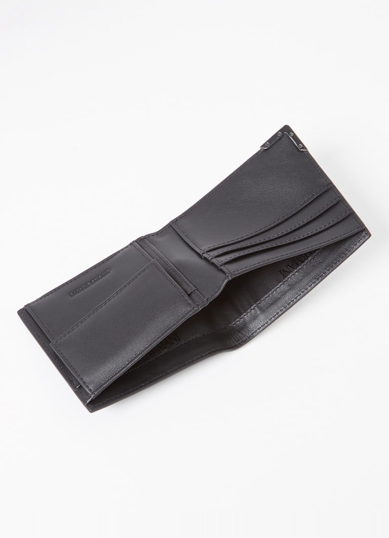 Portofel din piele imprimat Emporio Armani