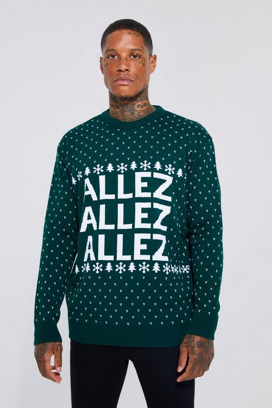 Allez Football Weihnachtspullover