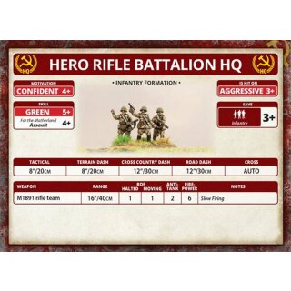 Enemy at the Gates Hero Rifle Battalion Army Deal