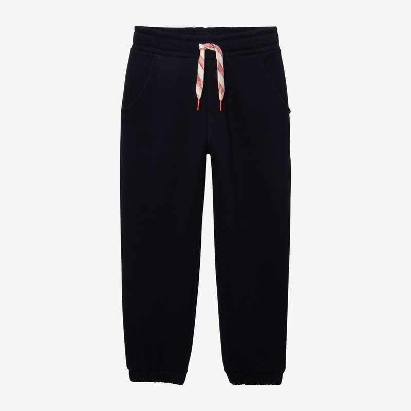 Jogging garçon marine en coton recyclé bleu Catimini