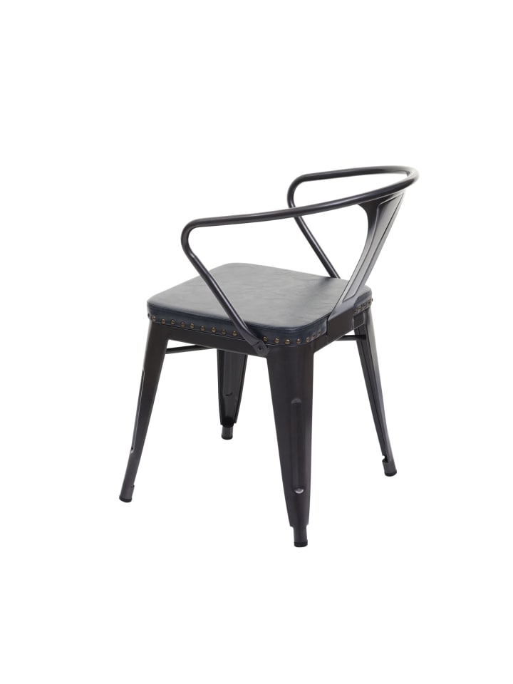 MCW Set Bistrotisch und 2x Stuhl H10d, Schwarz-grau, Tisch hellbraun günstig kaufen onesize