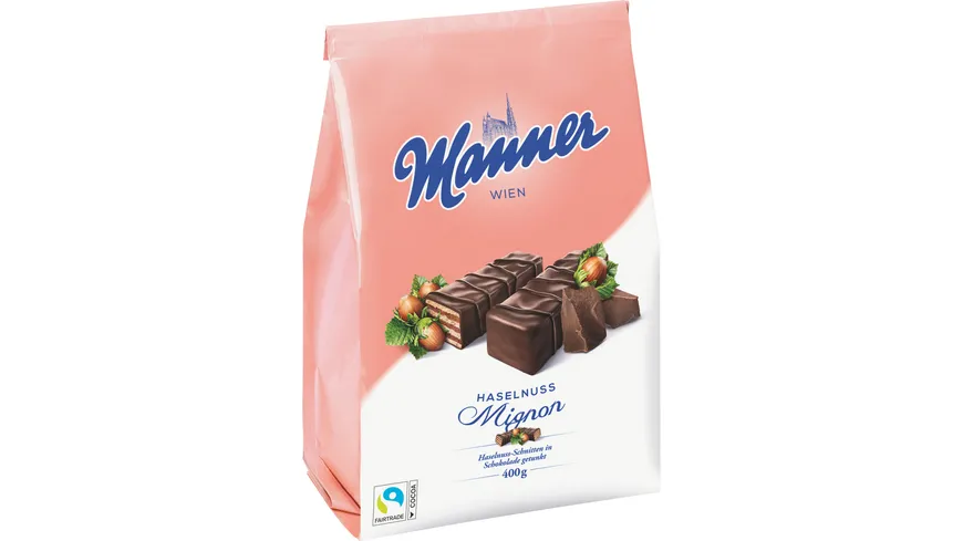 Manner Haselnuss Mignon Waffeln 400 g