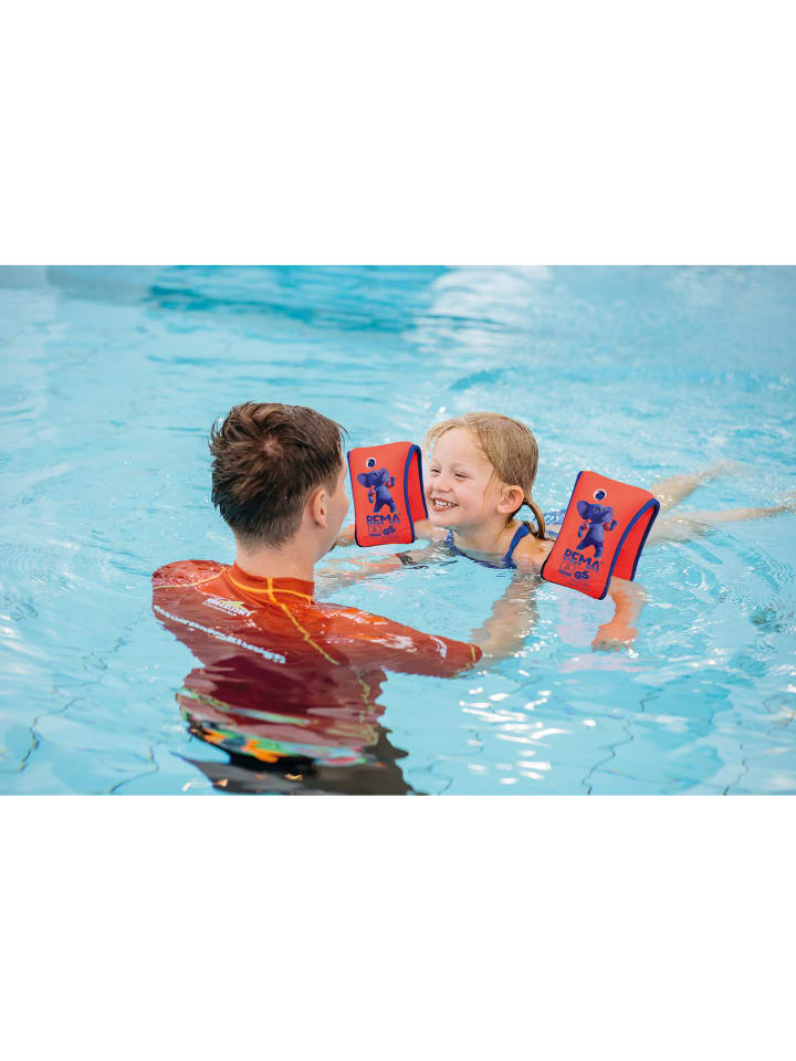 Happy People BEMA® Neopren Schwimmflügel, Für Kinder von 1-6 Jahren in orange günstig kaufen onesize