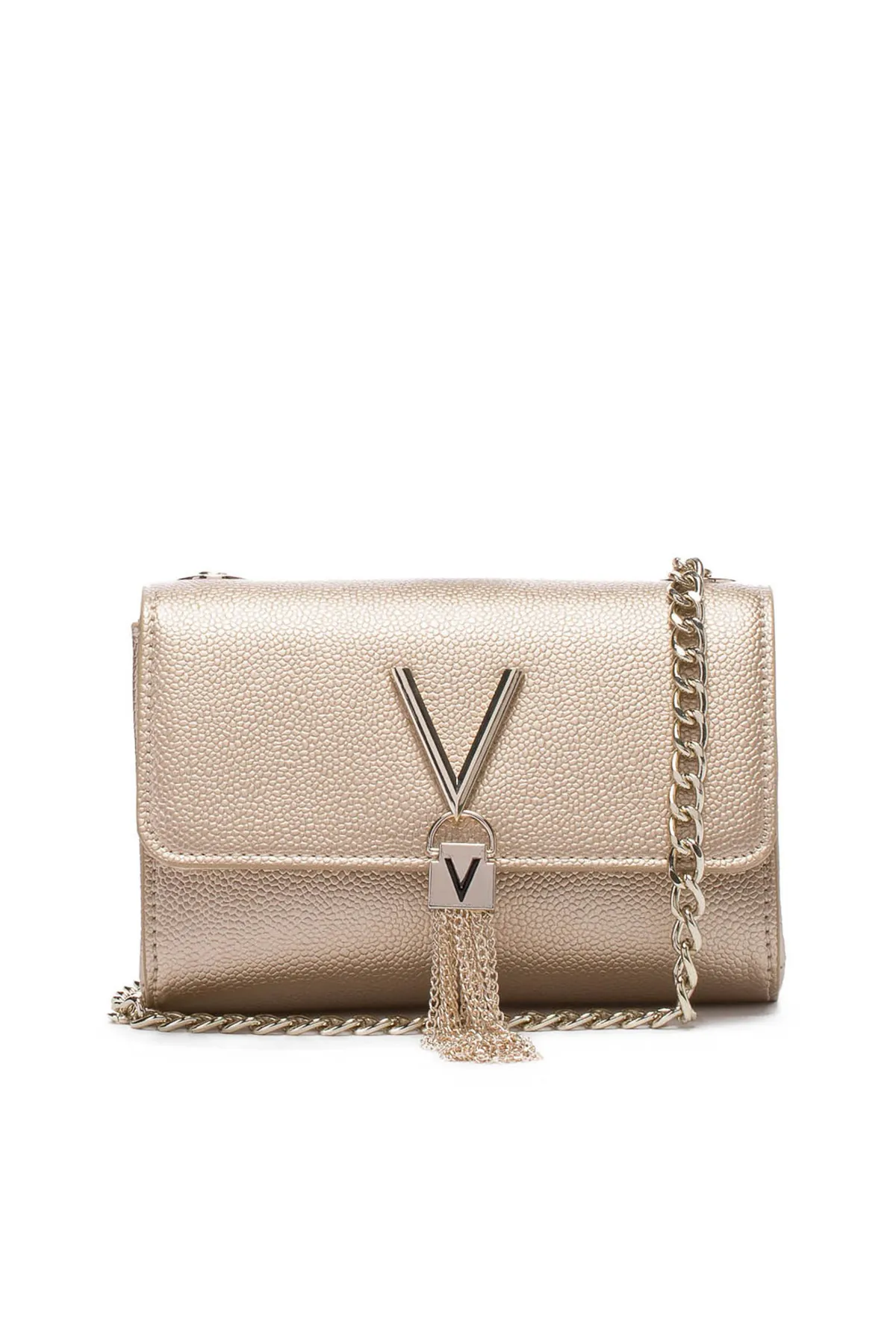 1'ASLAN  Valentino Bags Divina Damen Umhängetasche Gold Vbs1r403goro