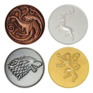 Game of Thrones Medaillen-Set: Sigils (Limited Edition)