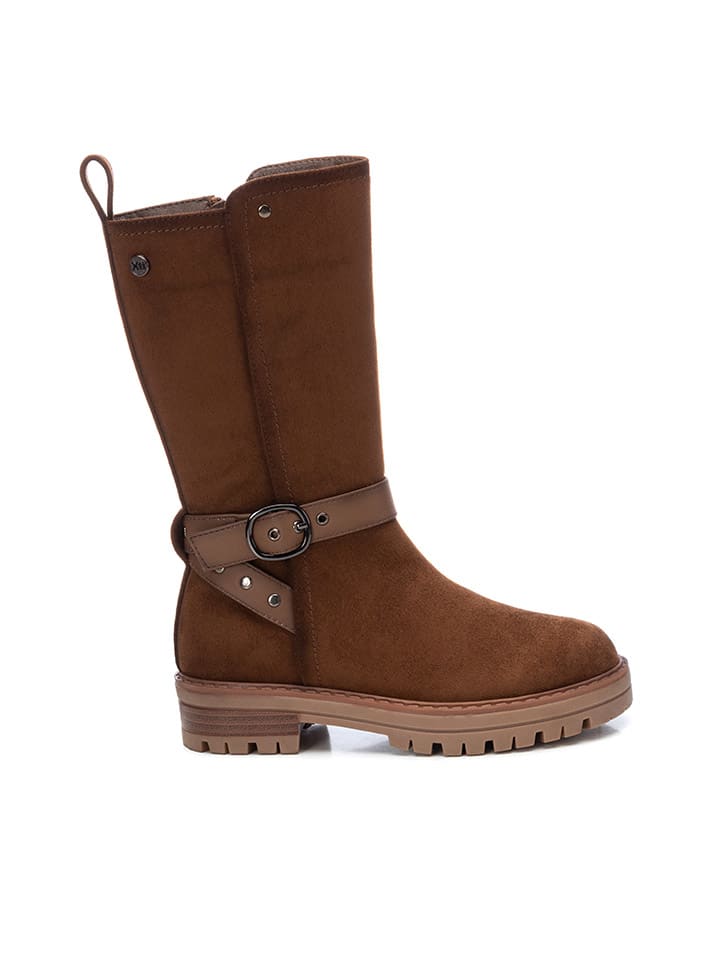 XTI Kids Stiefel in Braun günstig kaufen