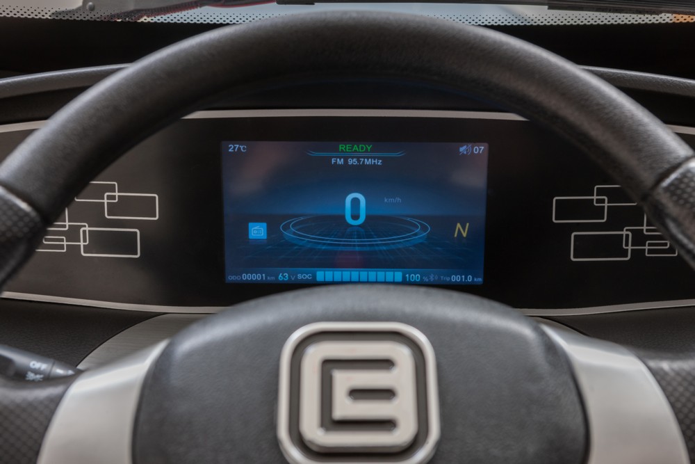 Econelo Elektro Kabinenroller Nelo 4.1  45 km/h bordeauxrot