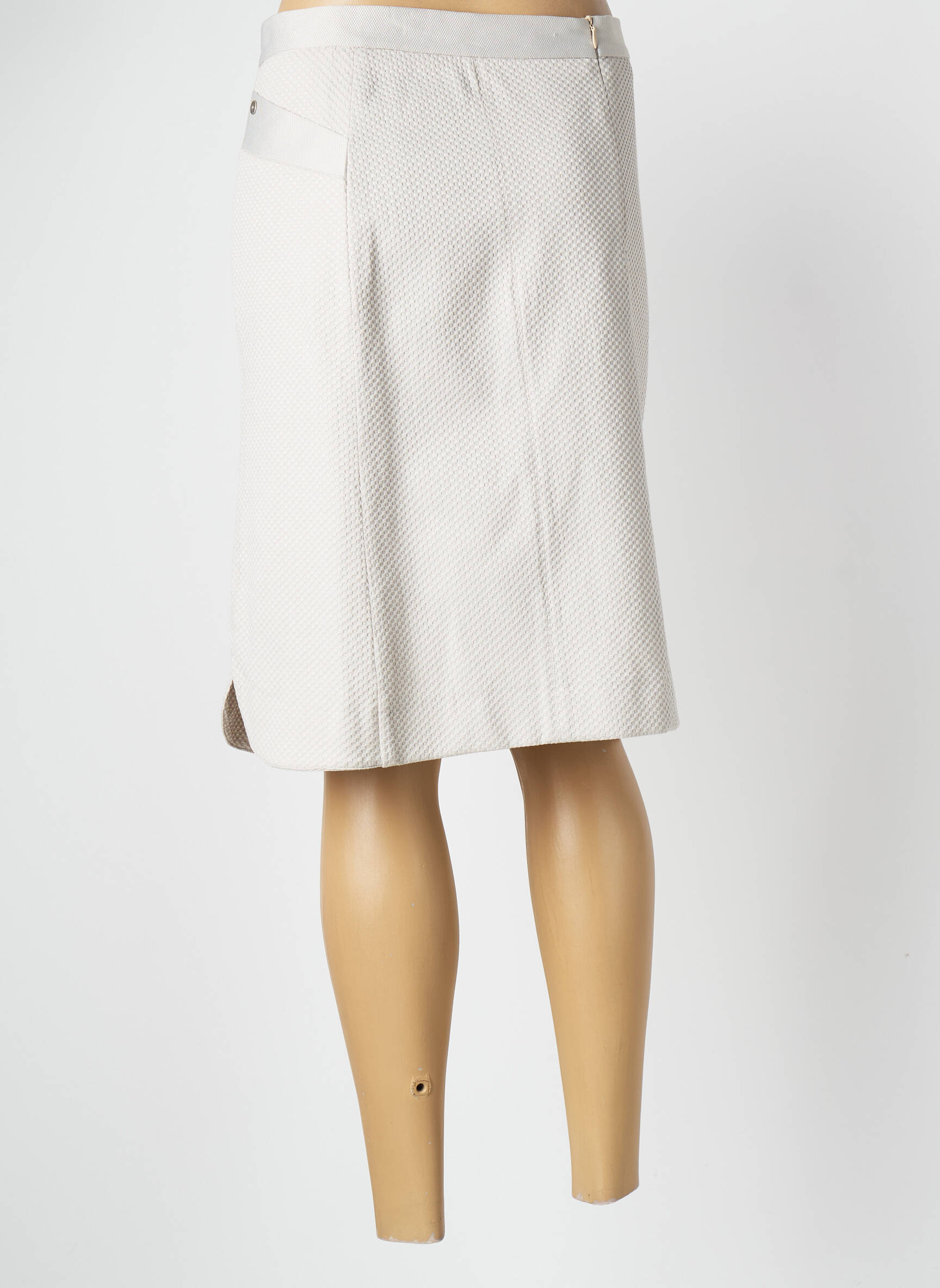 Massy Jupes Mi Longues Femme couleur beige