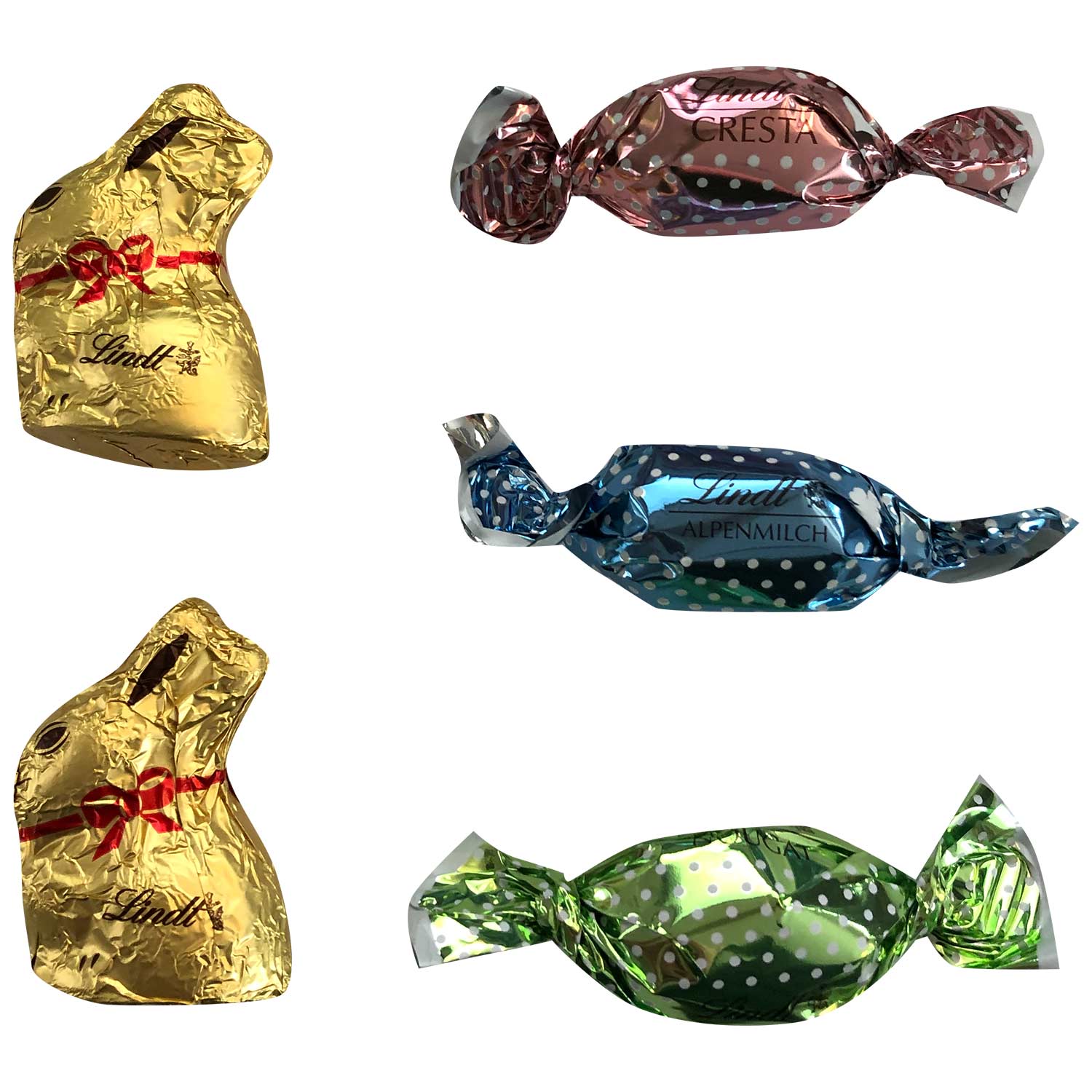 Lindt Goldhase Togetherness Würfel 55g
