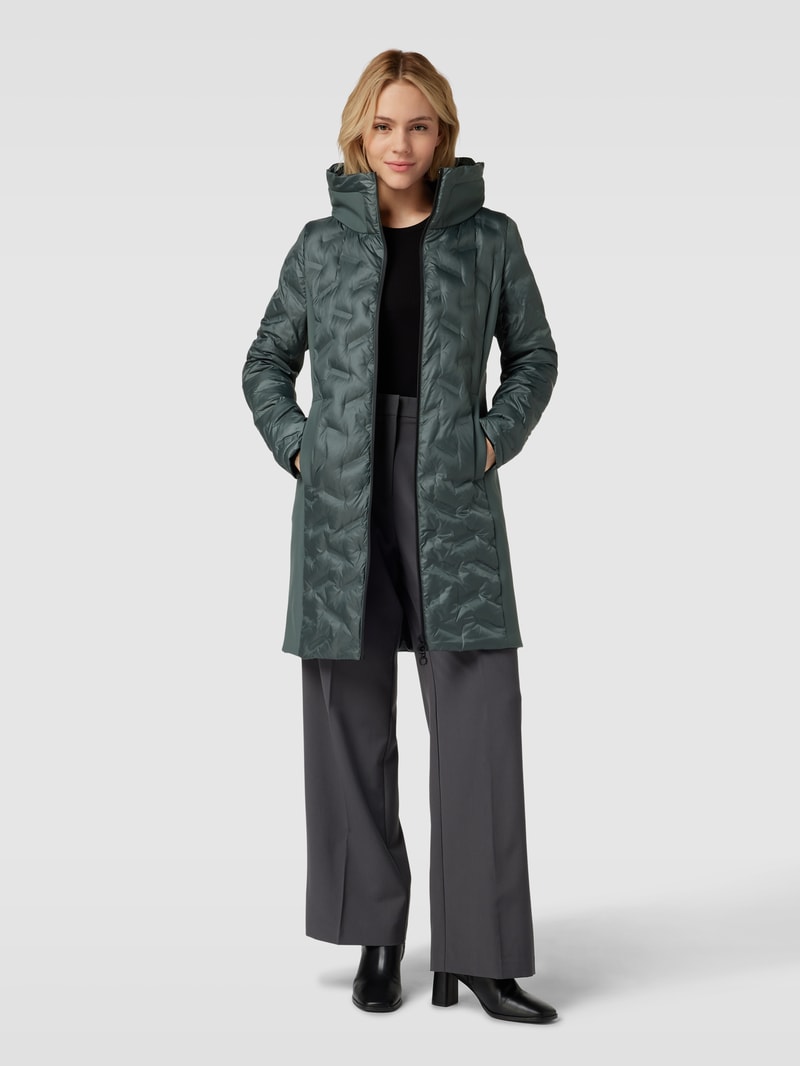 Hybridjacke mit Prägungen in bottle