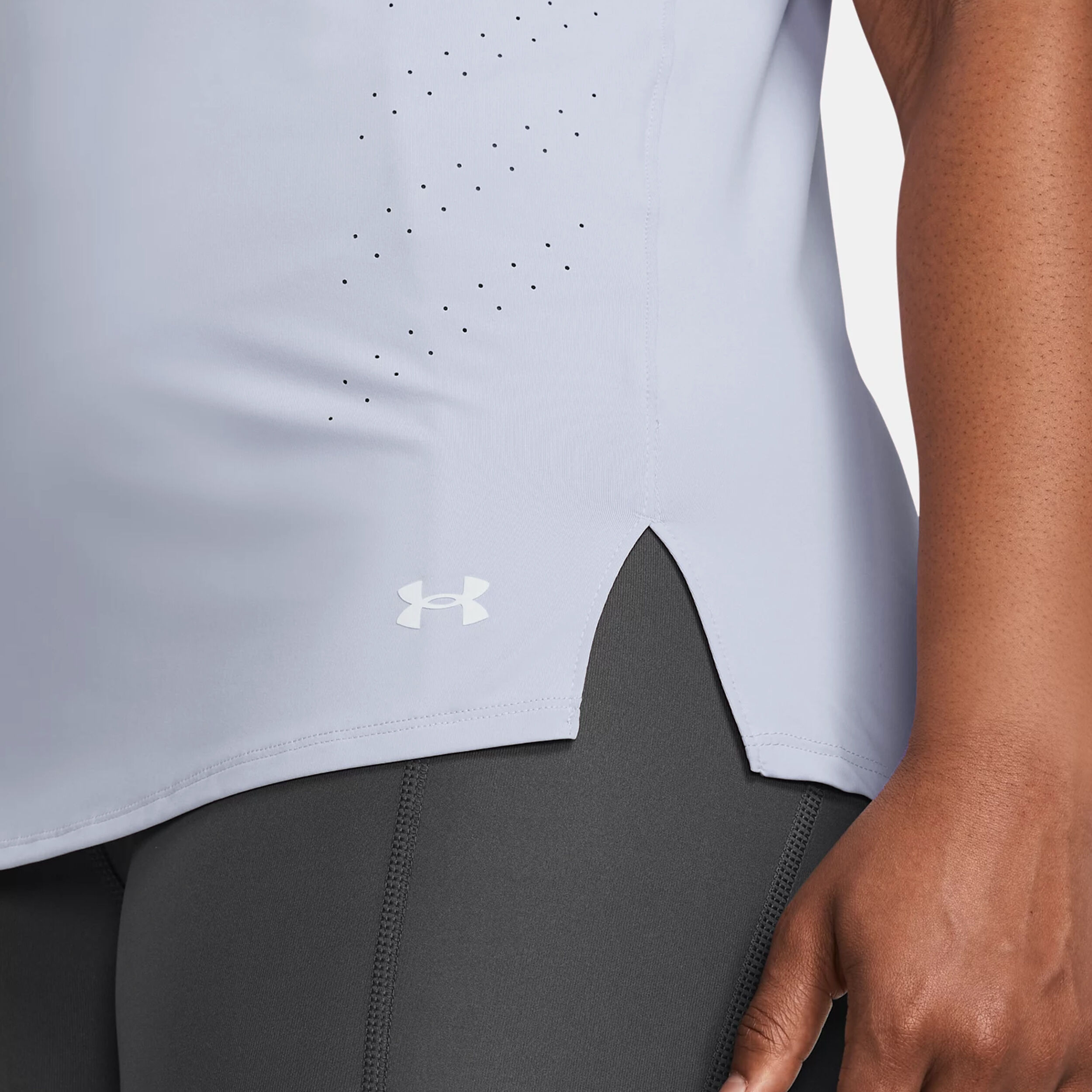 Laser SS Laufshirt Damen - Lila