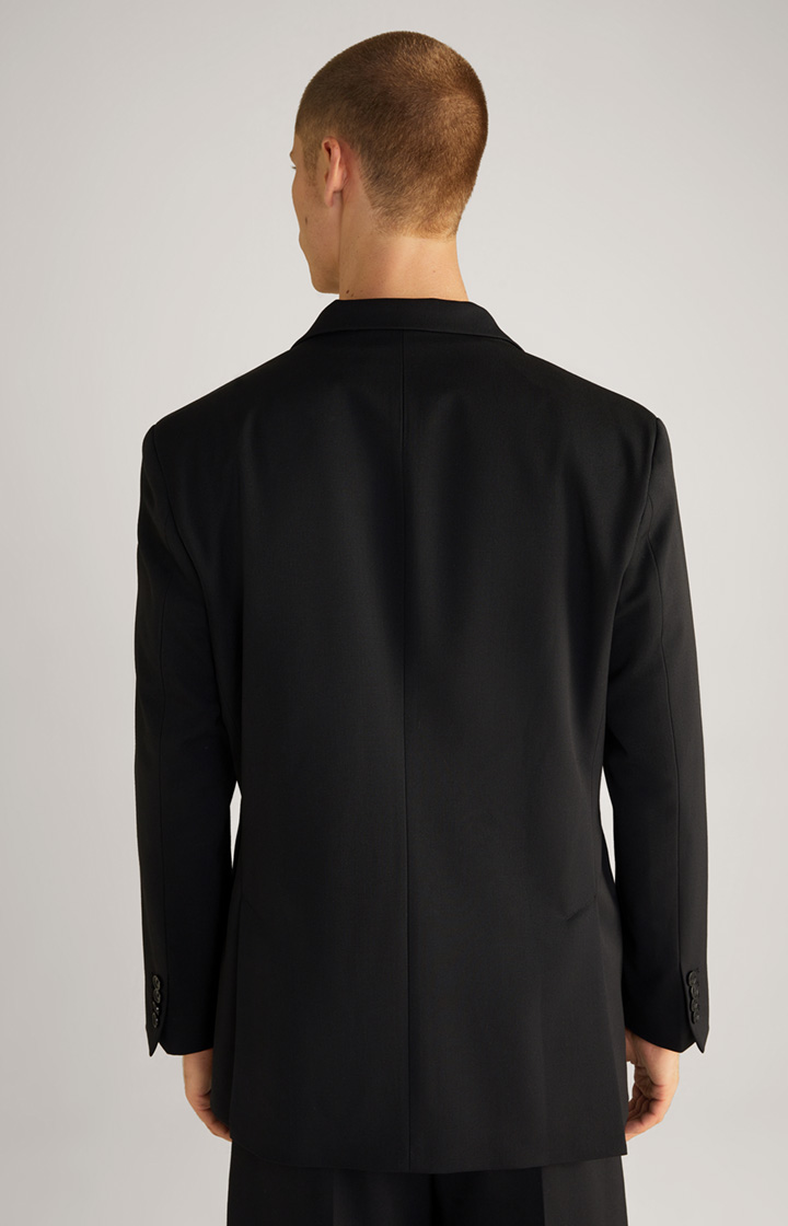 Unisex-Boyfriend-Blazer in Schwarz
