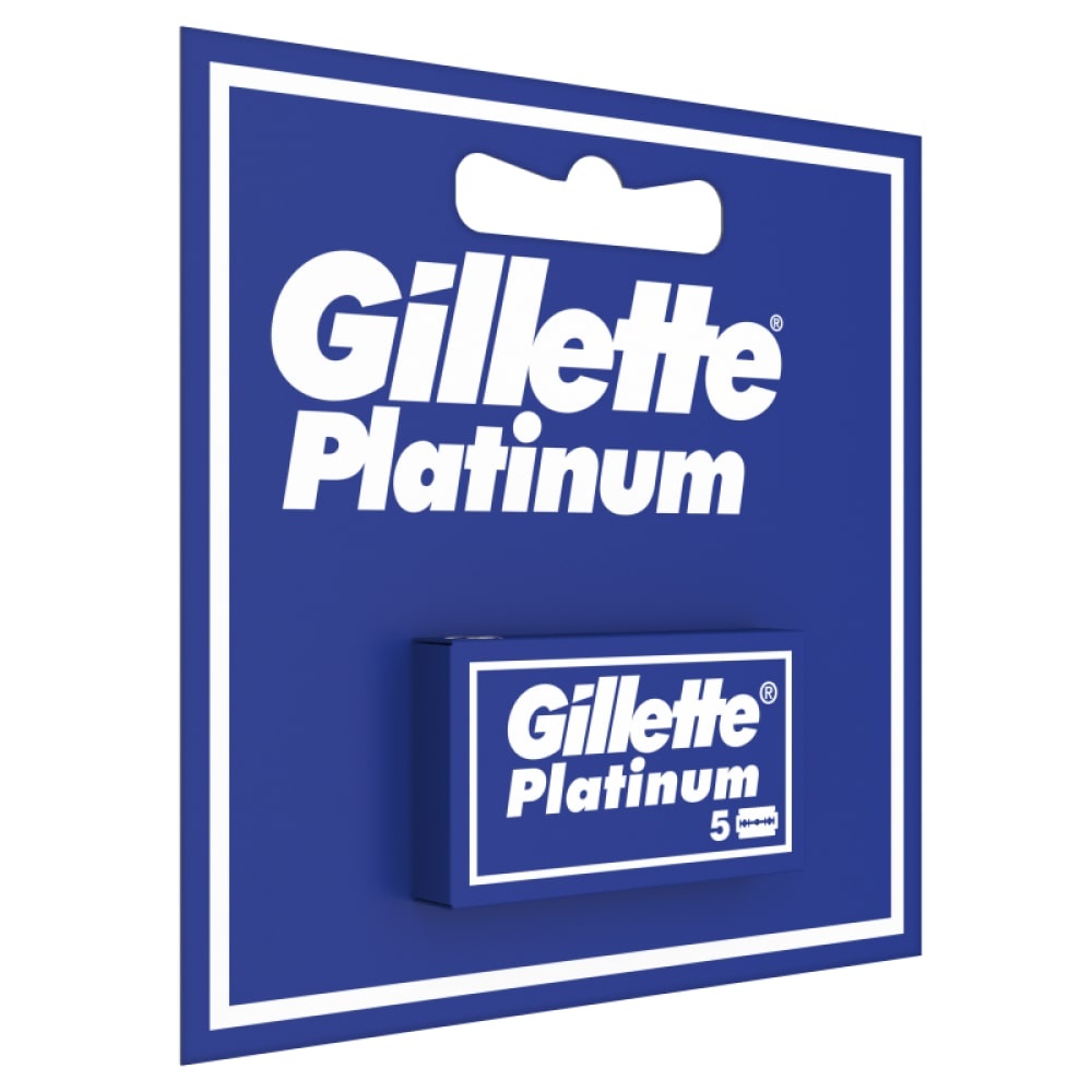 gillette Gillette Platinum Lame De Rasoir Pour Homme x5 Lames de Rasoir
