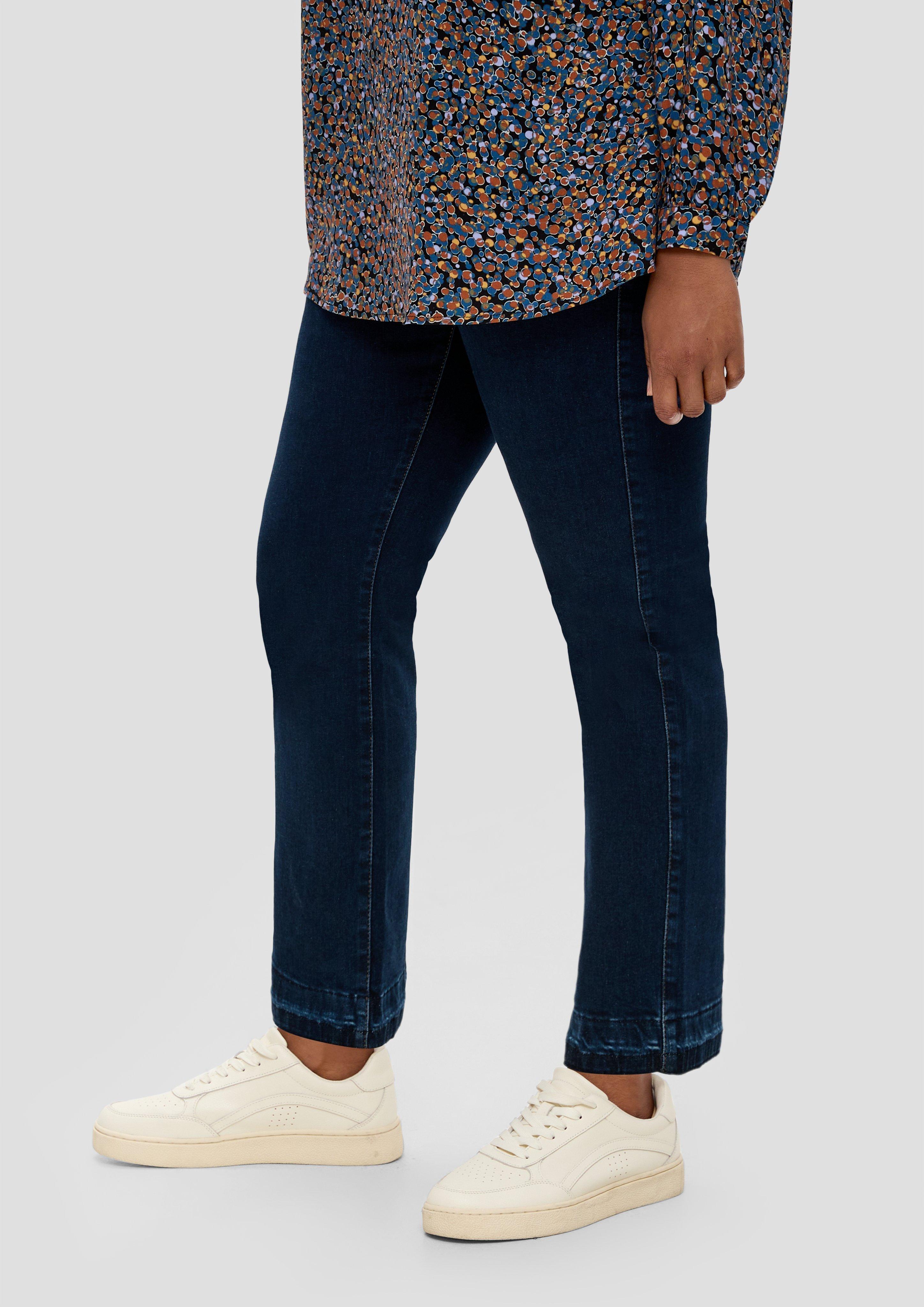 Jeans / Slim Fit / Mid Rise / Straight Leg / gefärbte Nähte  2136920-59Z8