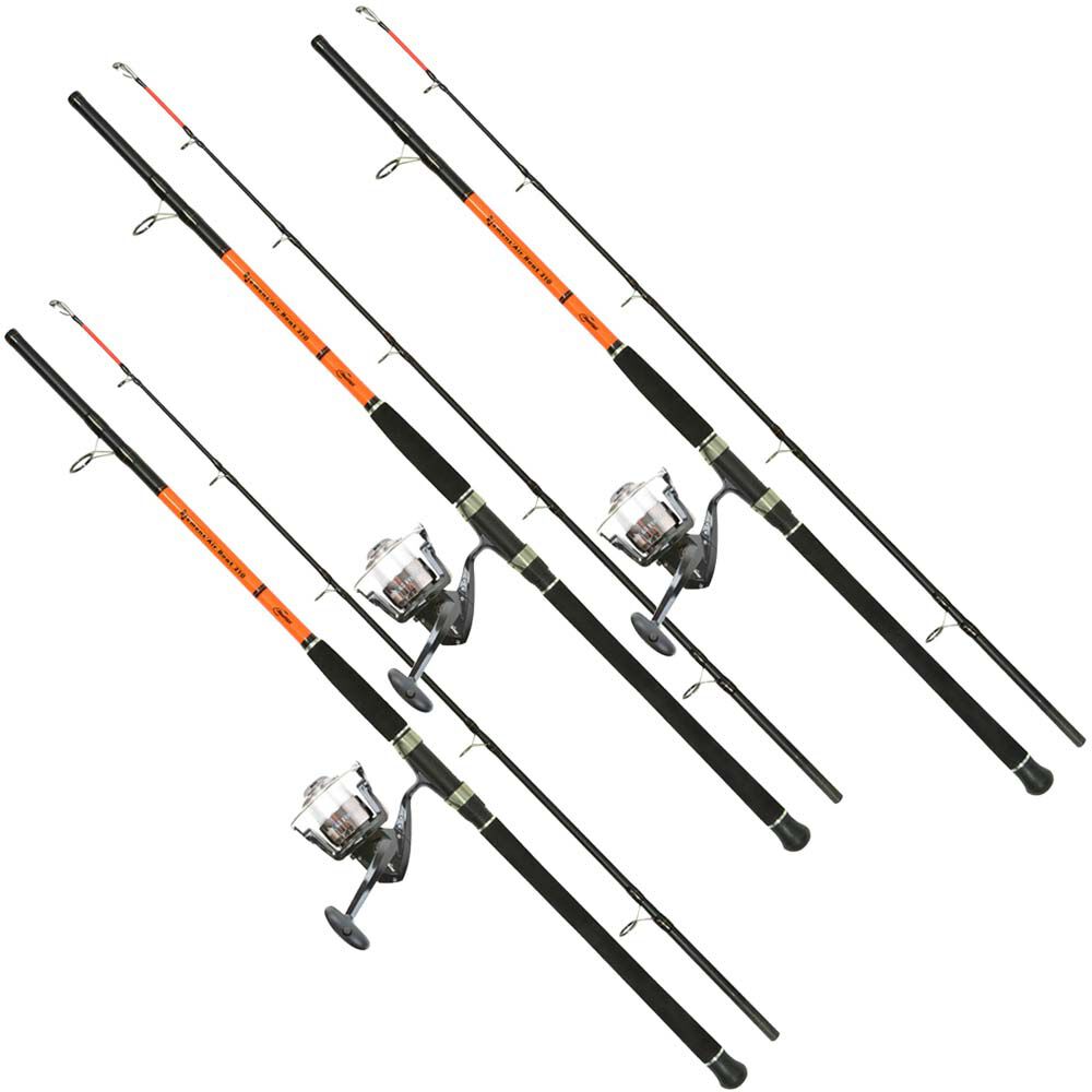 REDFISH 3-vavan + 3-kelan venepakkaus + siima