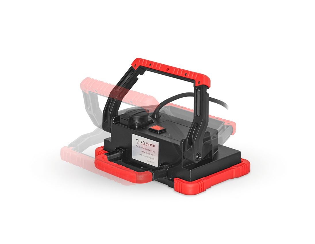 LED-Bau-Arbeitsstrahler mit Steckdose