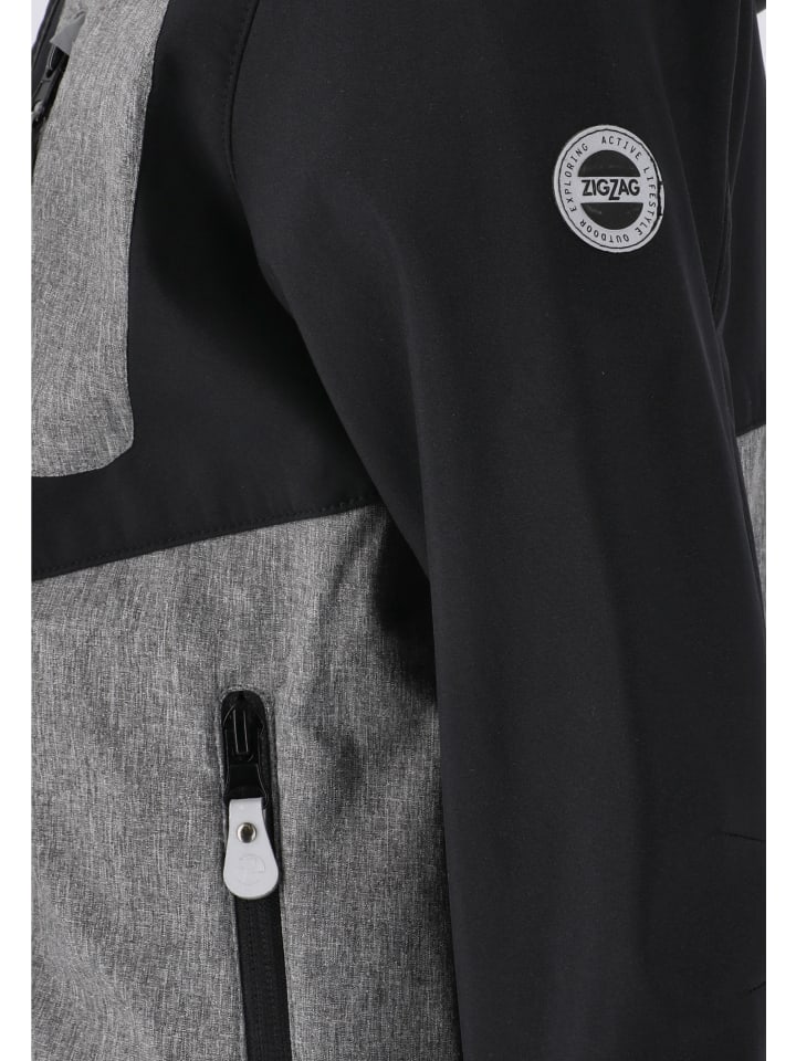 Zigzag Softshelljacke Tarzan in 1001 Black günstig kaufen