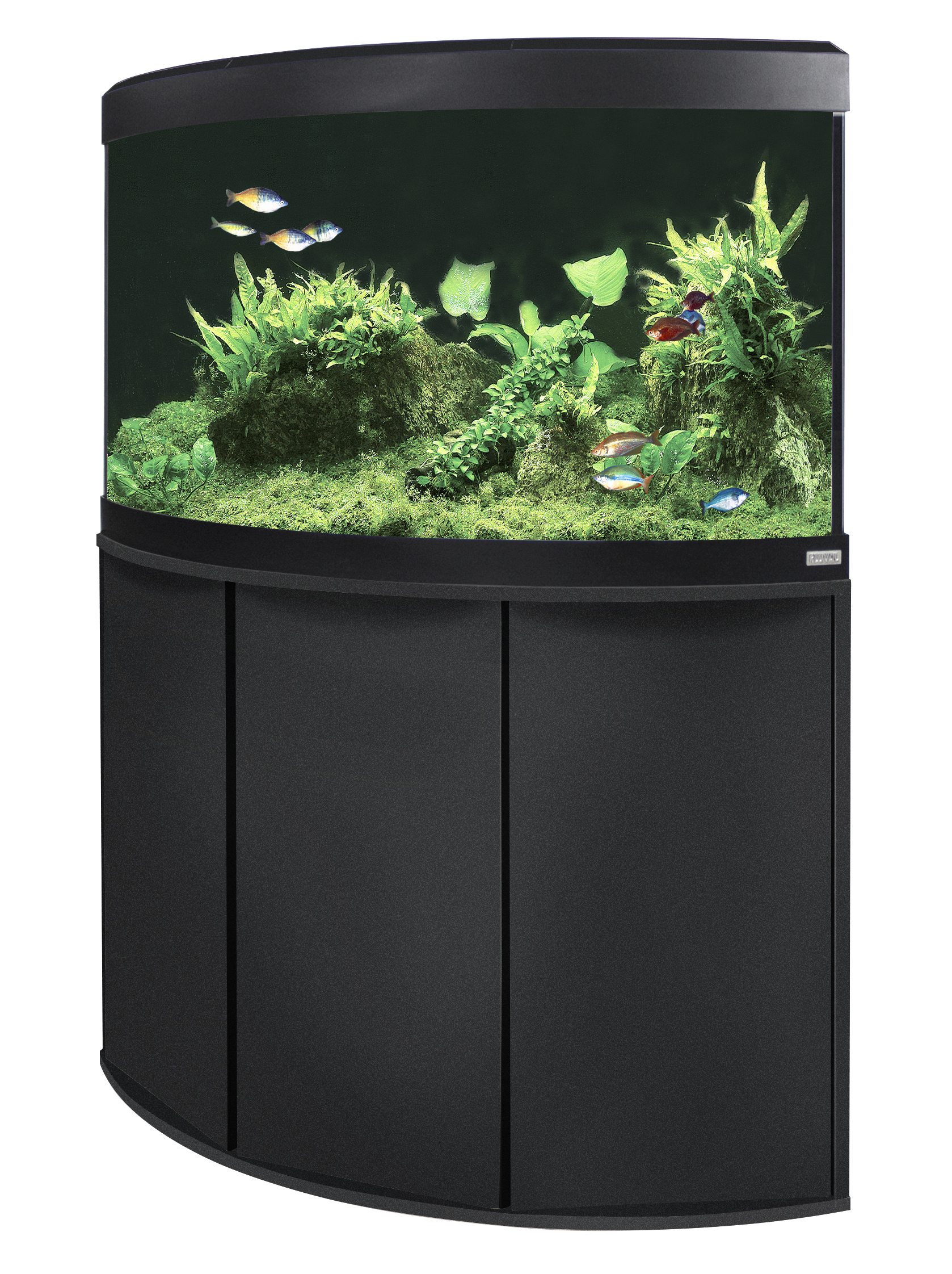 Hagen Aquarienkombinationen Hagen Fluval Venezia 190 Kombi Schwarz