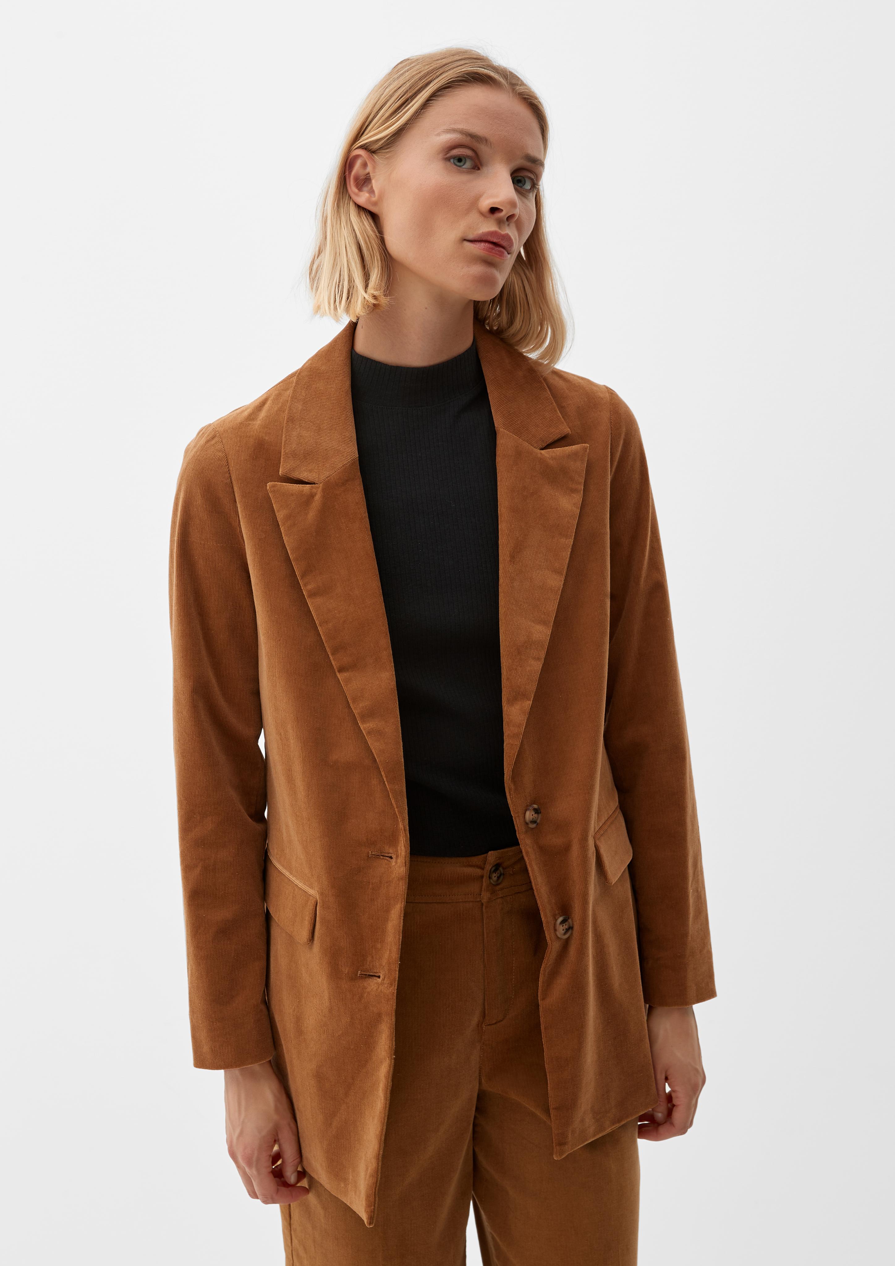 Blazer aus Baumwollcord  2121395-8469