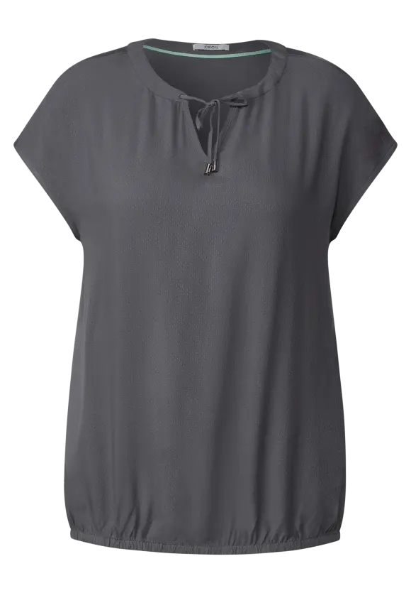 CECIL Bluse mit Tunikabändchen