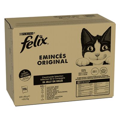 Jumbopack Felix Classic Pouches 120 x 85 g